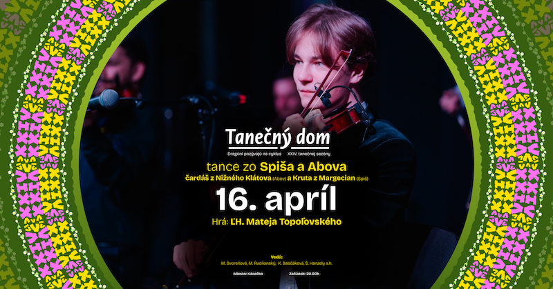 Tanečný dom apríl 2026
