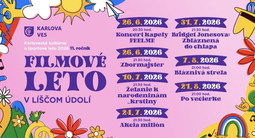 Letné kino Líščie údolie