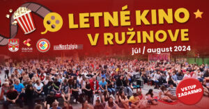 Letné kino v Ružinove 2024