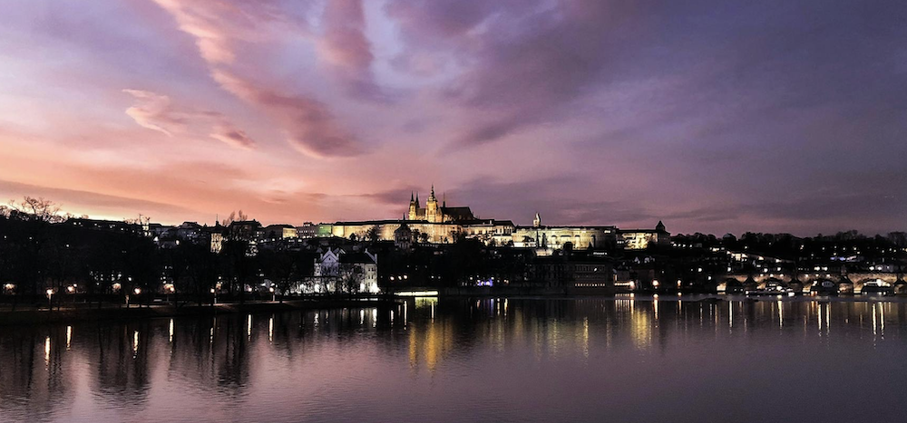 December night in Prague