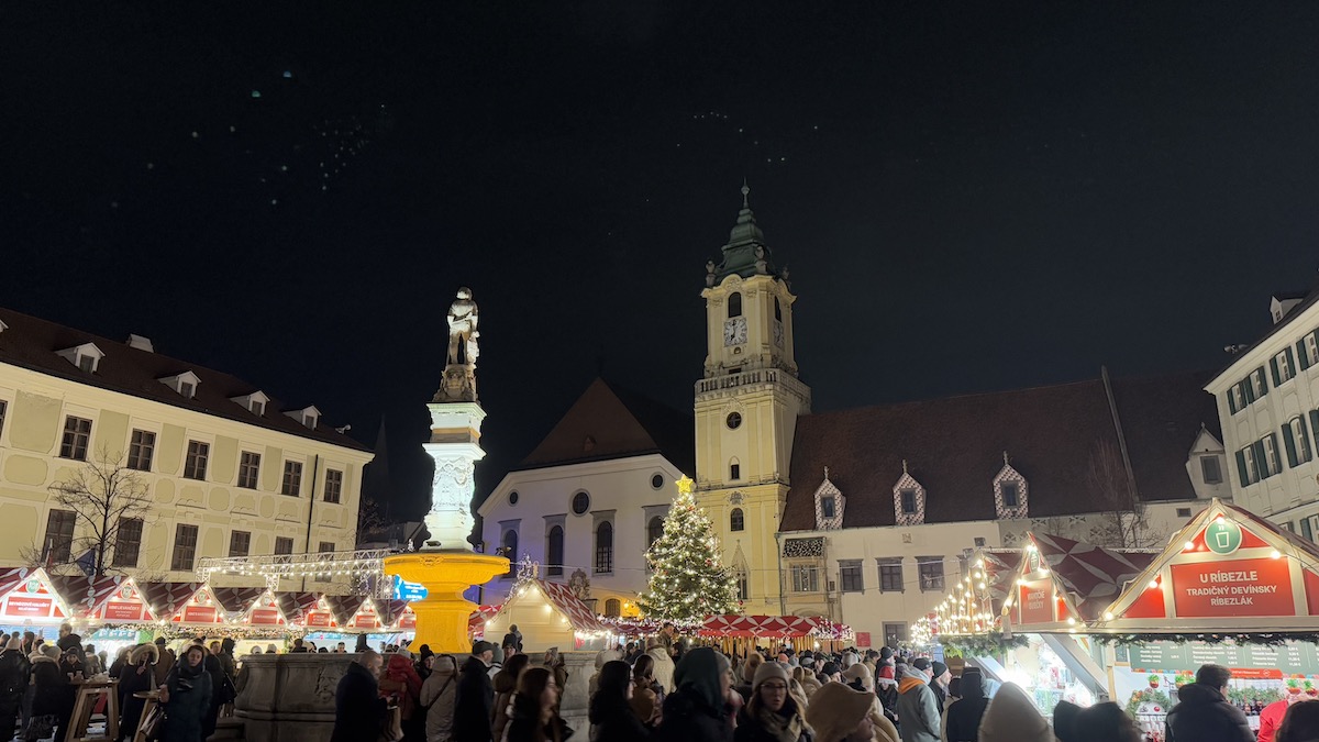 Vianočné trhy Bratislava