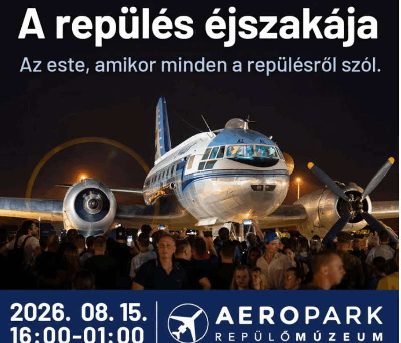 Night of Airport Budapest
