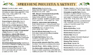 Sprievodný program Modra vinobranie