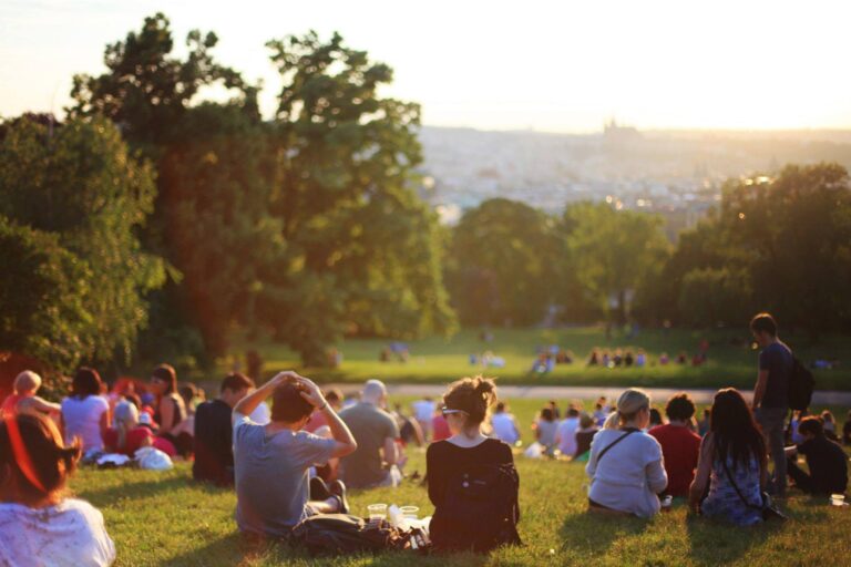 Riegrovy sady v Praze