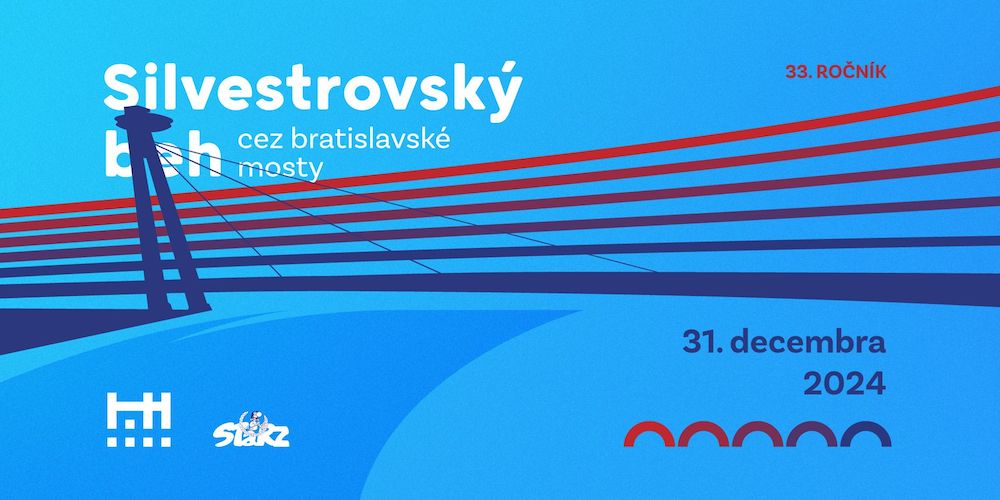 Silvestrovský beh cez Bratislavské mosty