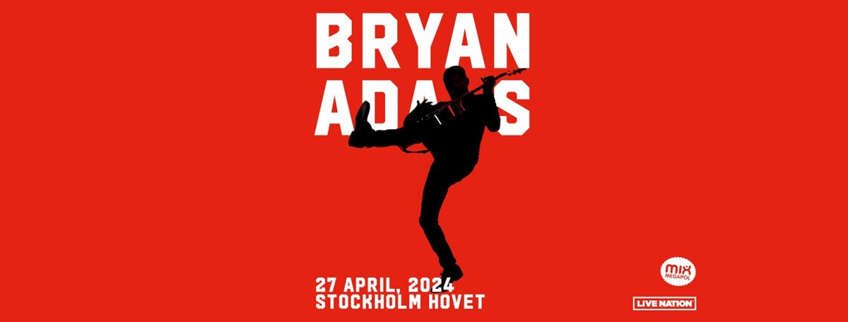 Bryan Adams at Hovet 
