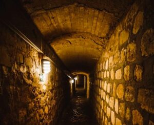 The catacombs of Paris