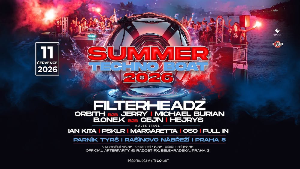 Letní Techno Loď 2026
