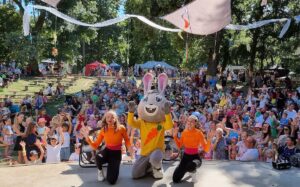 Family festival maskot