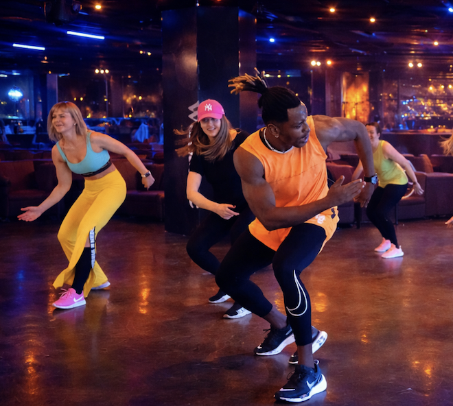 Afro Workout v klube