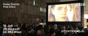 Frameout Freiluftkino im MQ