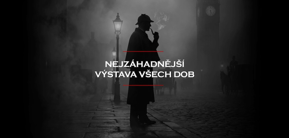 Výstava Sherlock Holmes Praha
