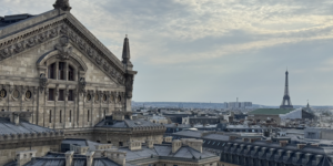 Le toit des Galeries Lafayette