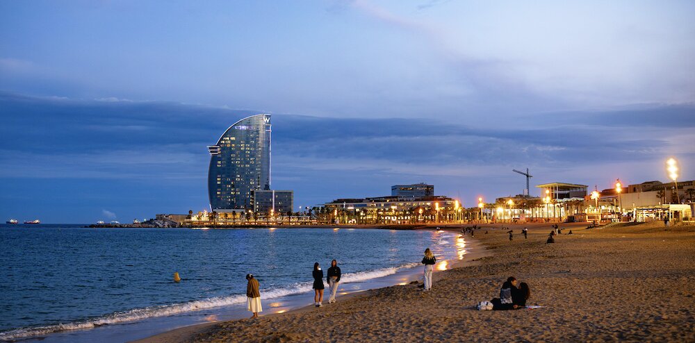 Barcelona in November